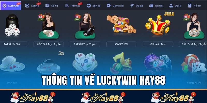 Thông tin về Luckywin Hay88